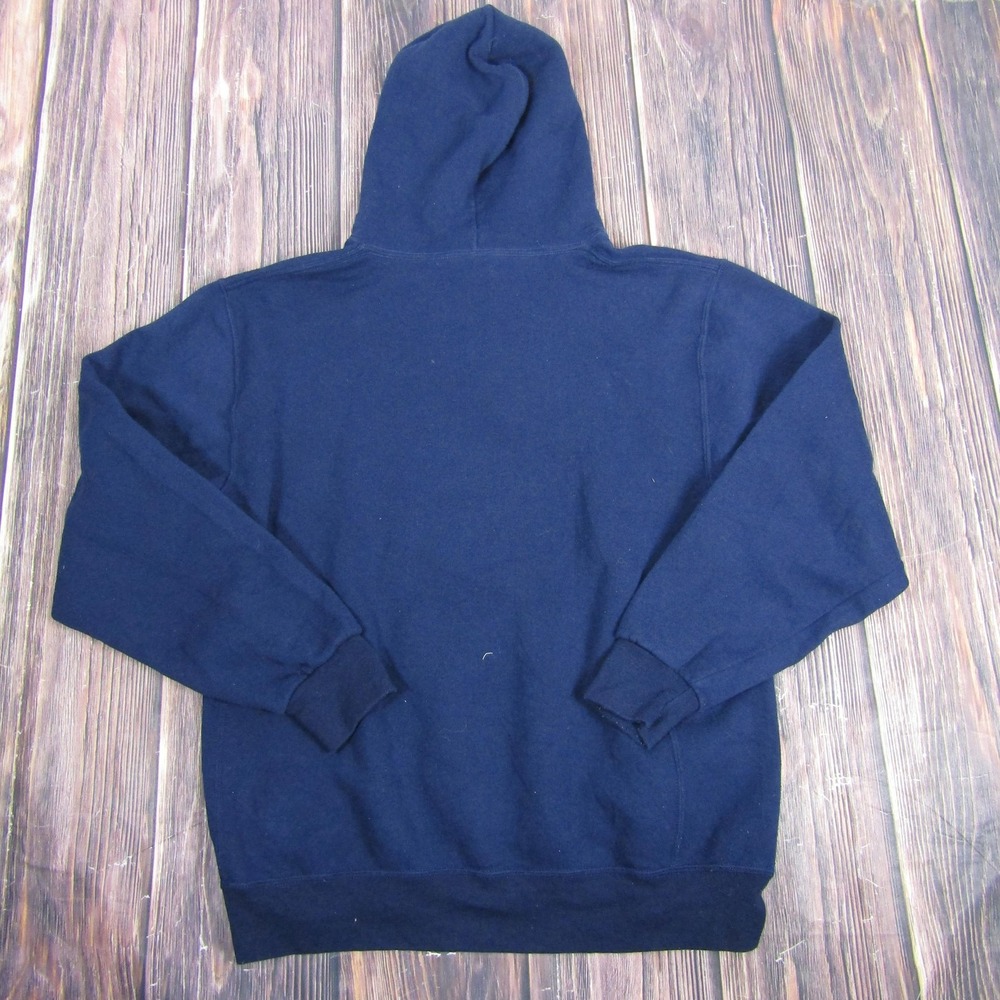 Dallastown Football Hoodie Mens Large Blue Russell Athletic Pullover Sweatshirt - Picture 3 of 3